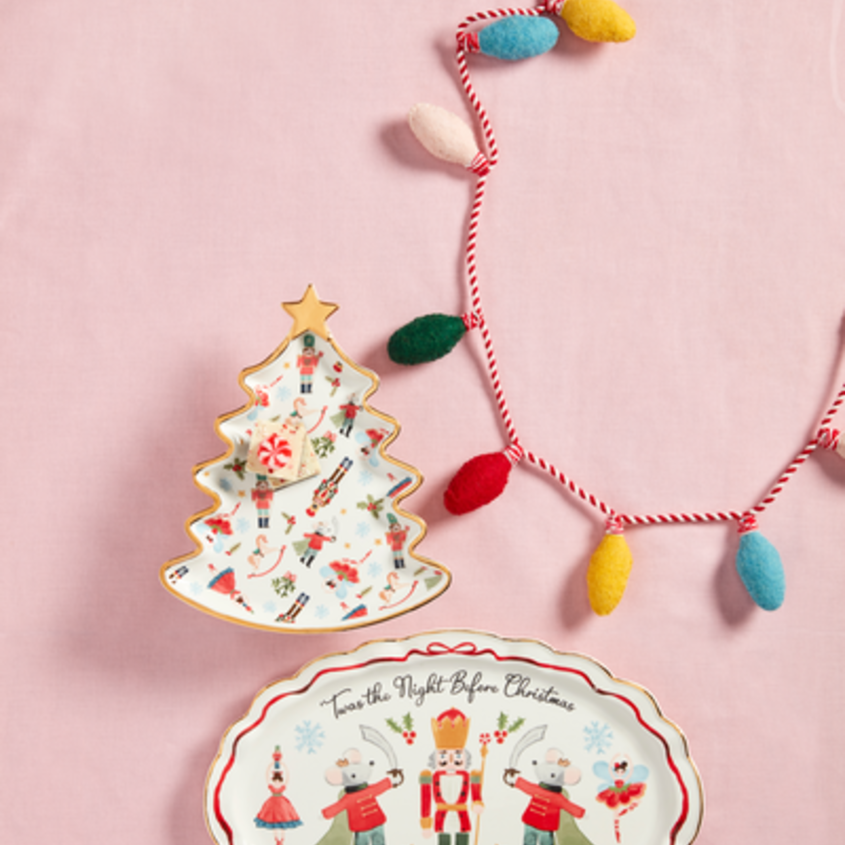 Mudpie Oval Nutcracker Platter