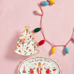 Mudpie Christmas Tree Nutcracker Platter