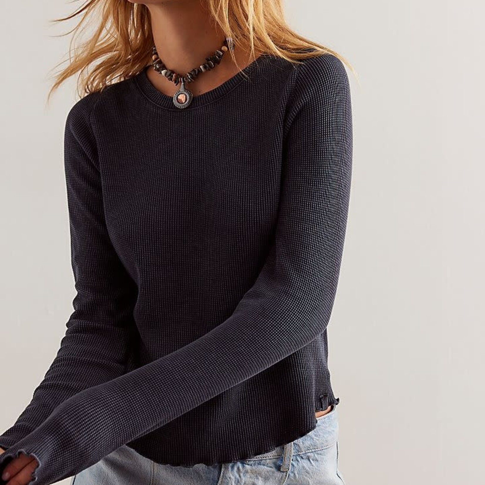 Free People Easy Does It Tee