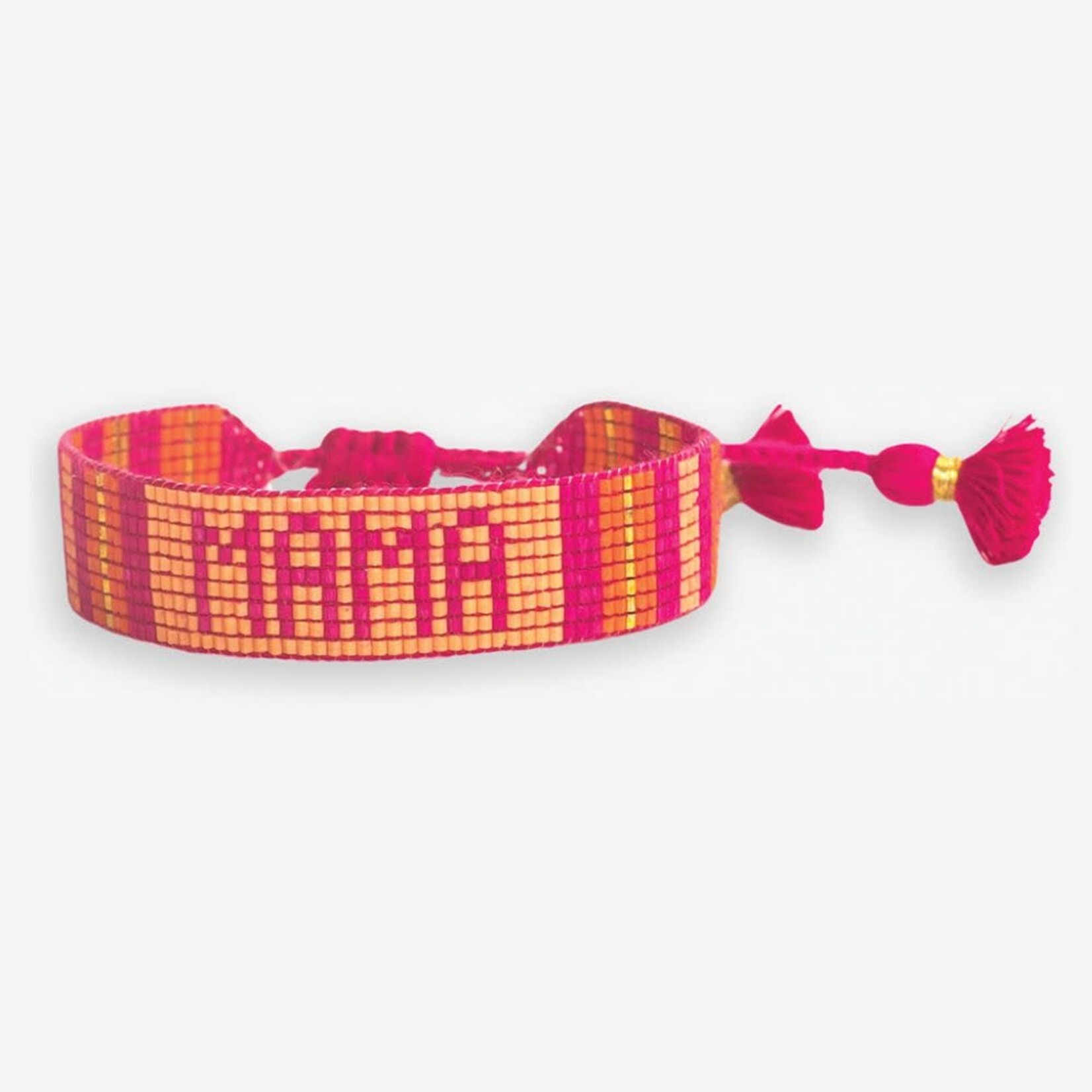 Ink + Alloy Adjustable Beaded Bracelet