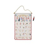 Rifle Paper Co Nutcracker Embroidered Hanging Advent Calendar