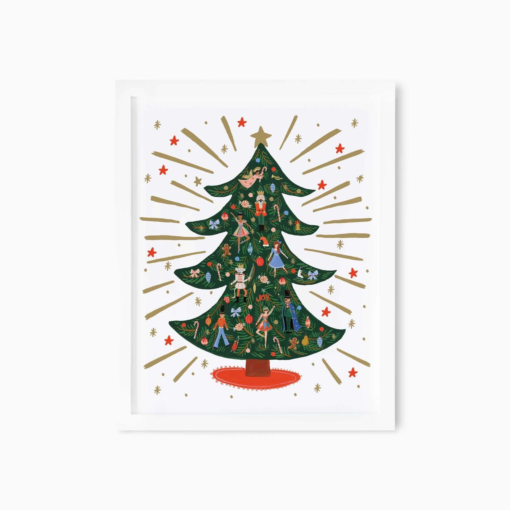 Rifle Paper Co Christmas Tree Art Print 16x20