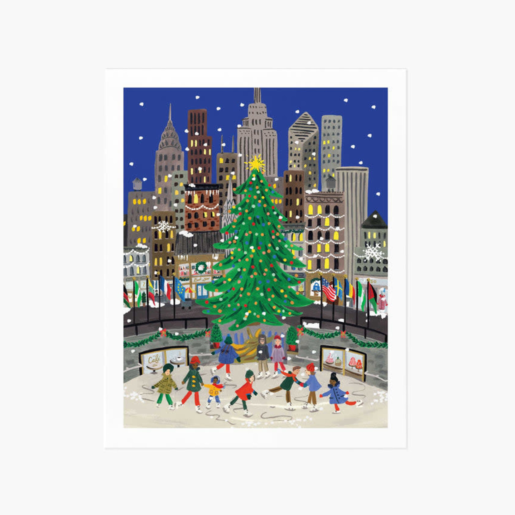 Rifle Paper Co Holiday on Ice Art Print 8x10