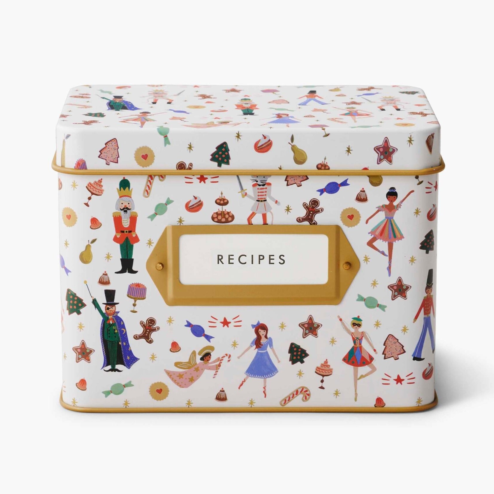 Rifle Paper Co Nutcracker Sweets Recipe Tin