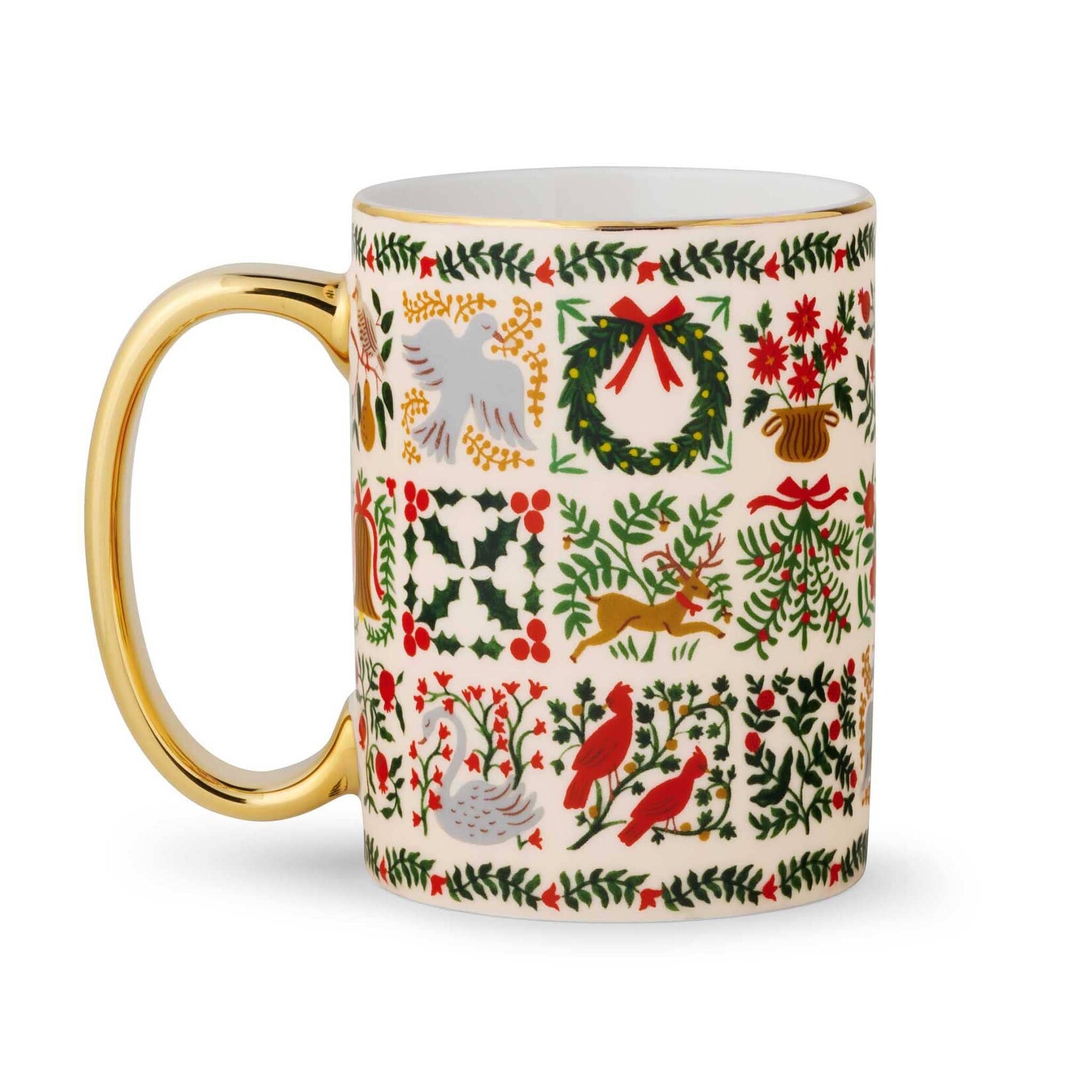 Rifle Paper Co Holiday Porcelain Mug