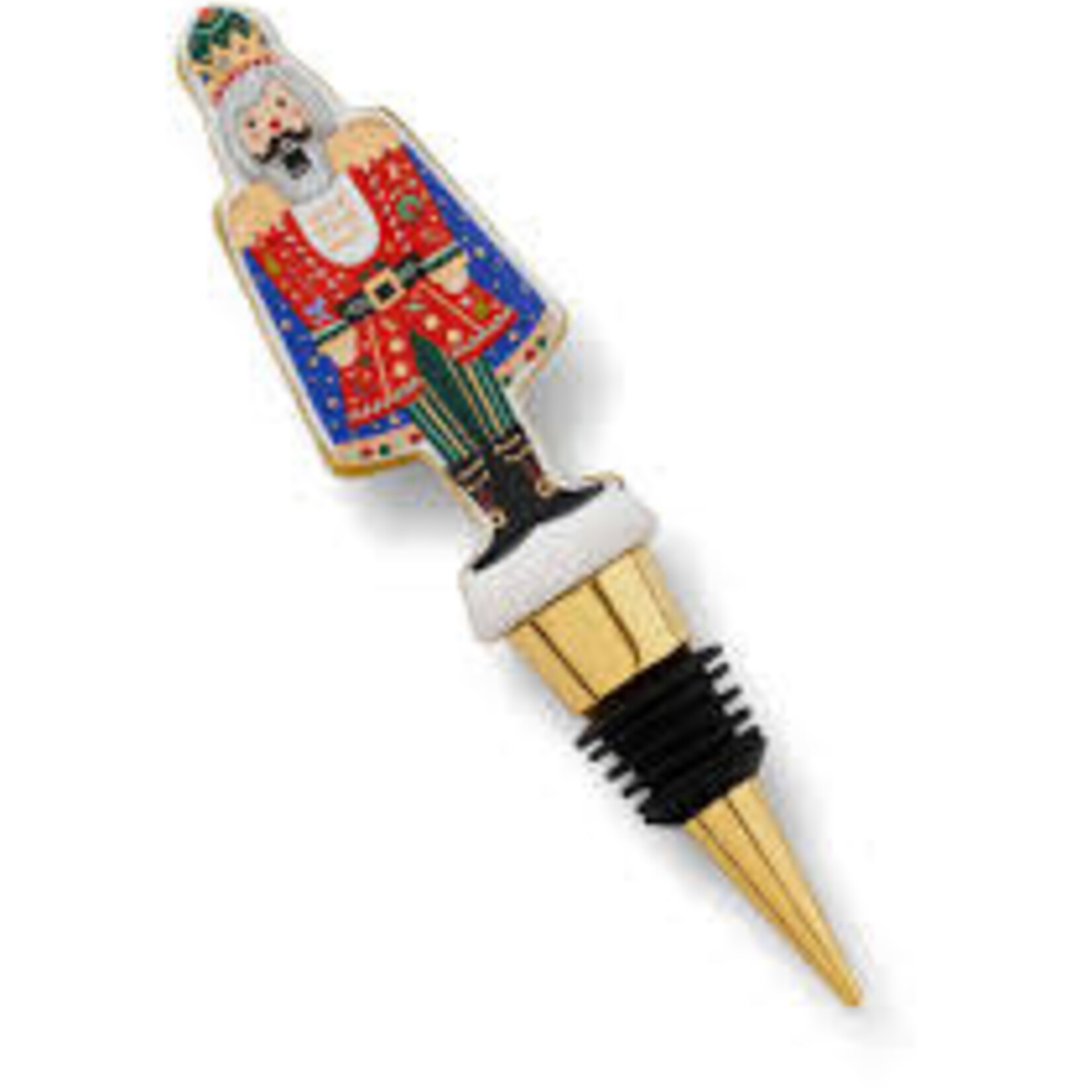 Rifle Paper Co Nutcracker Wine Stopper Set