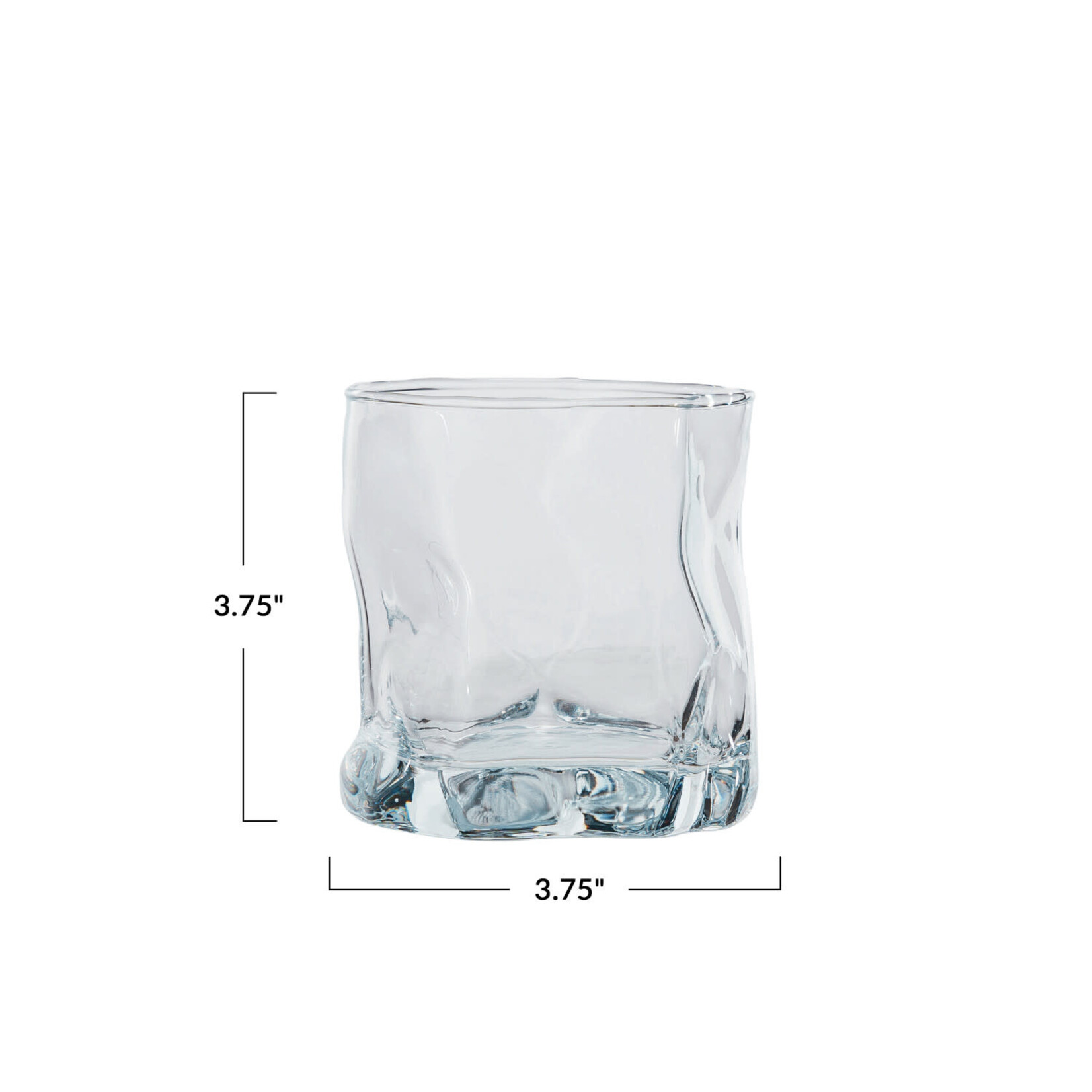 8 oz Organic Lowball Drinking Glass