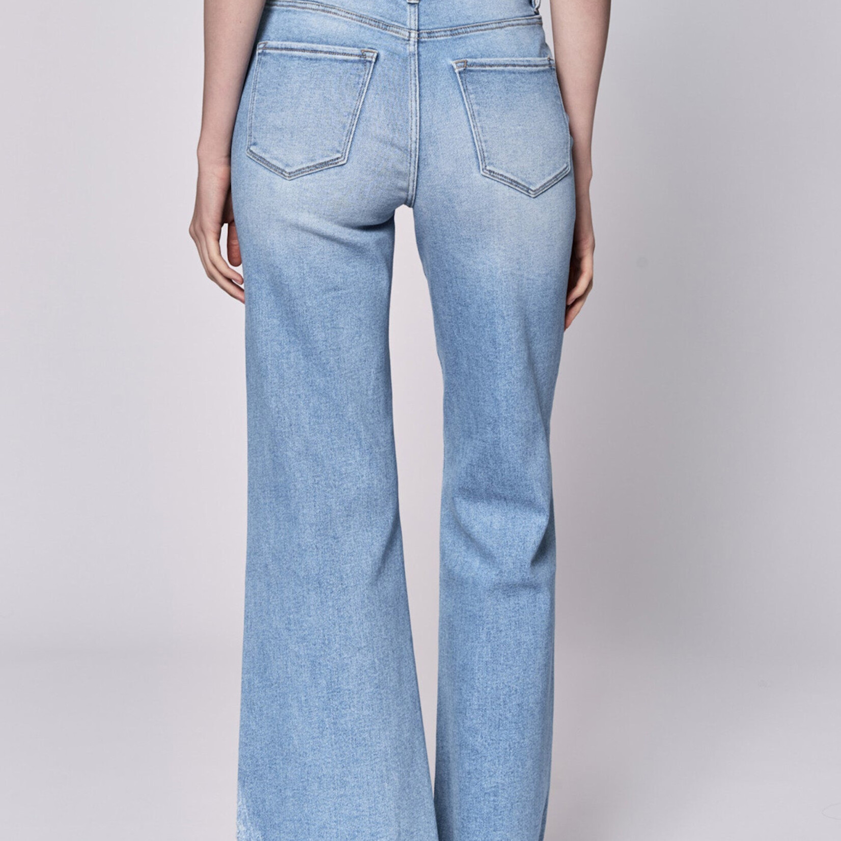 Fiona High Rise Fray Hem Jean
