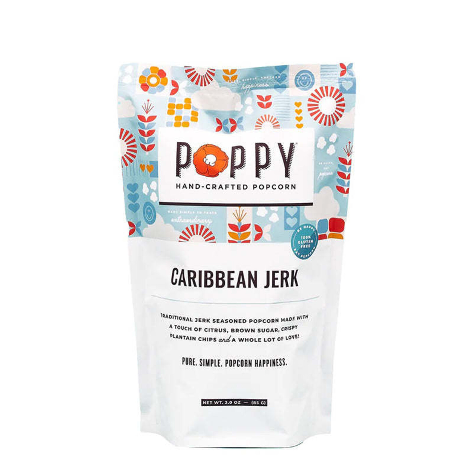 Poppy Handcrafted Popcorn Savory Market Bag Popcorn