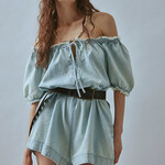 Free People Daisy Denim Babydoll Romper