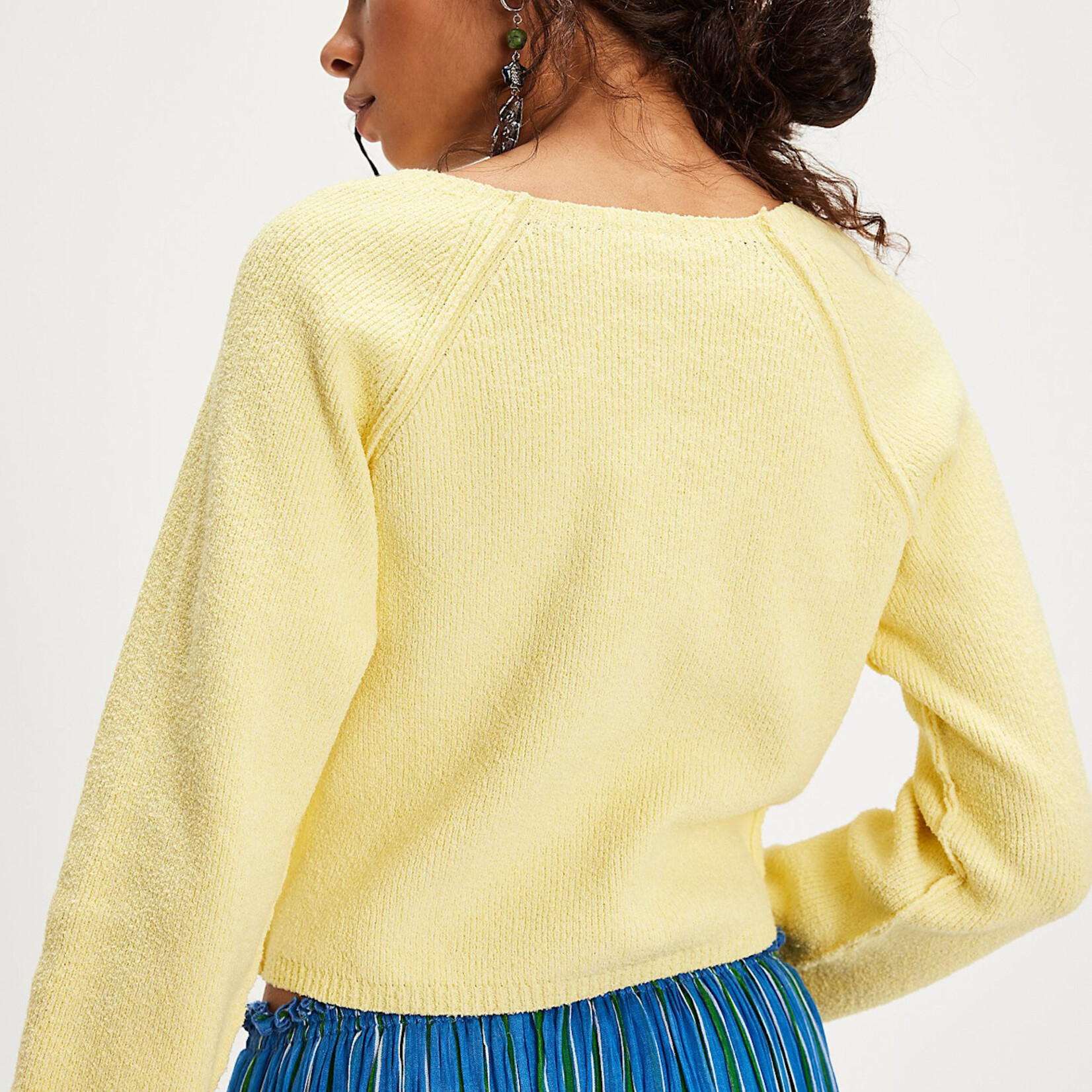 Free People Sydney Shrunken Cardi