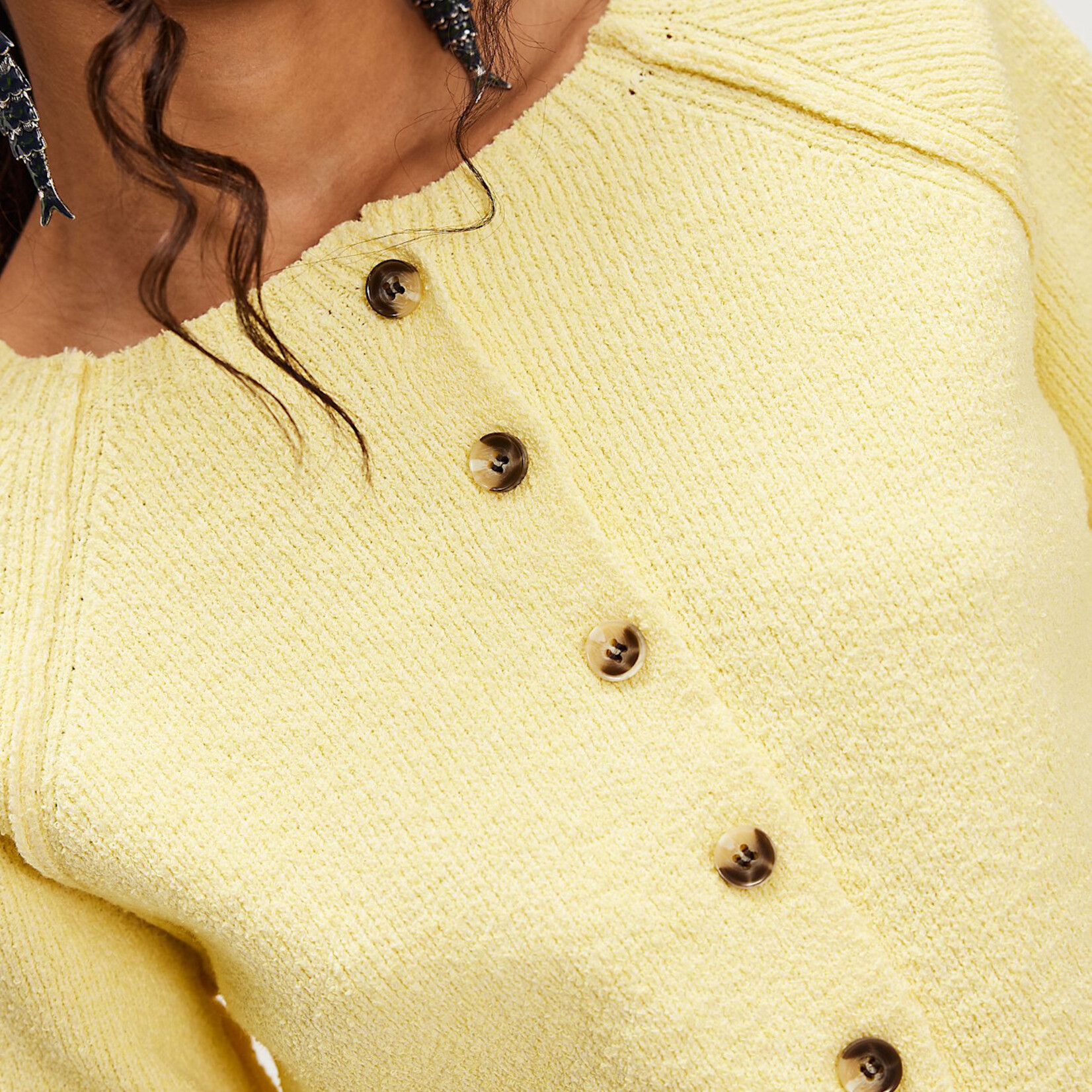 Free People Sydney Shrunken Cardi