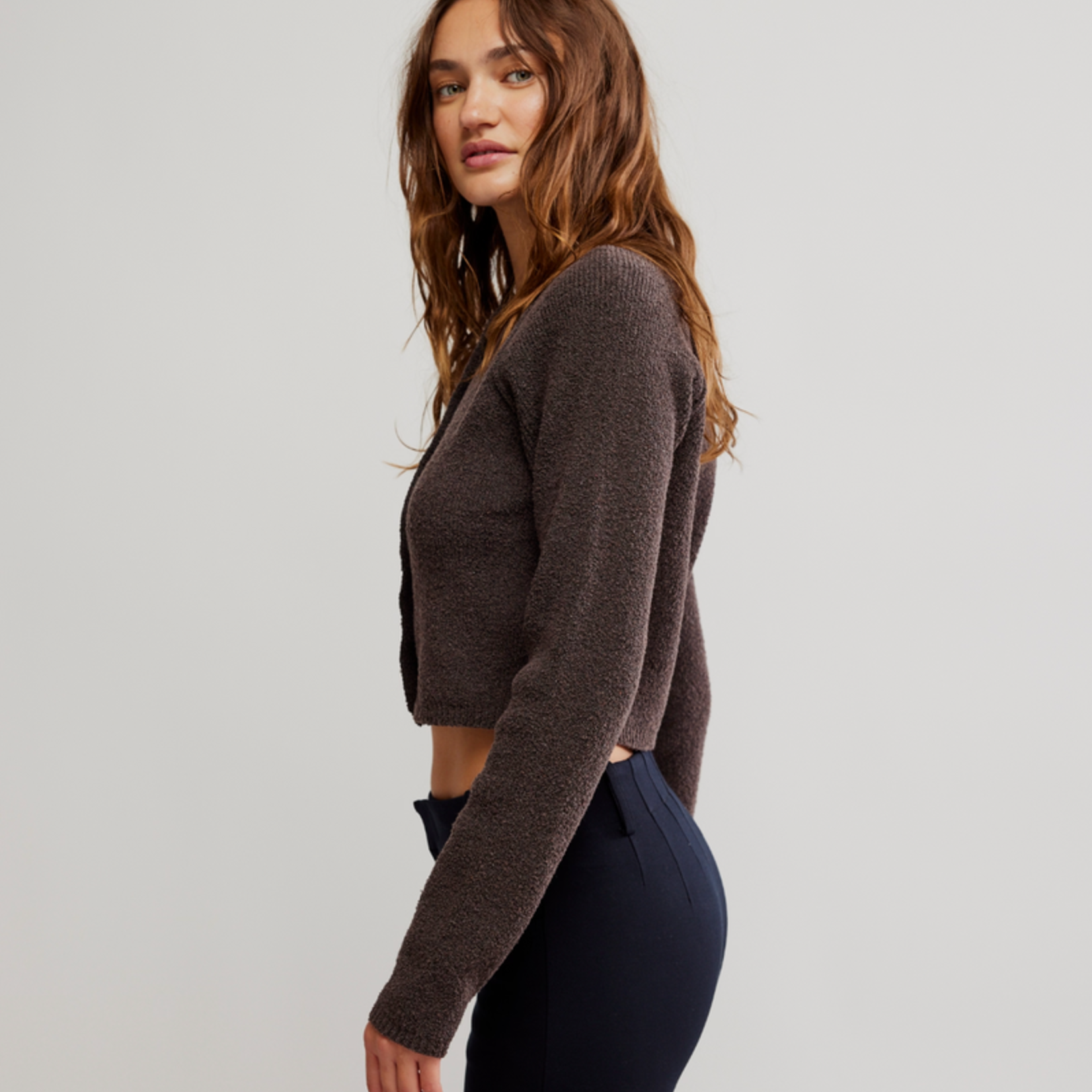 Free People Sydney Shrunken Cardi