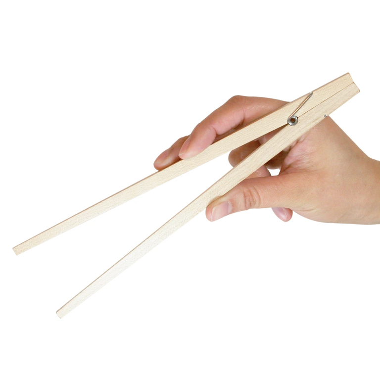 Set of 4 Wooden EZ Chopsticks