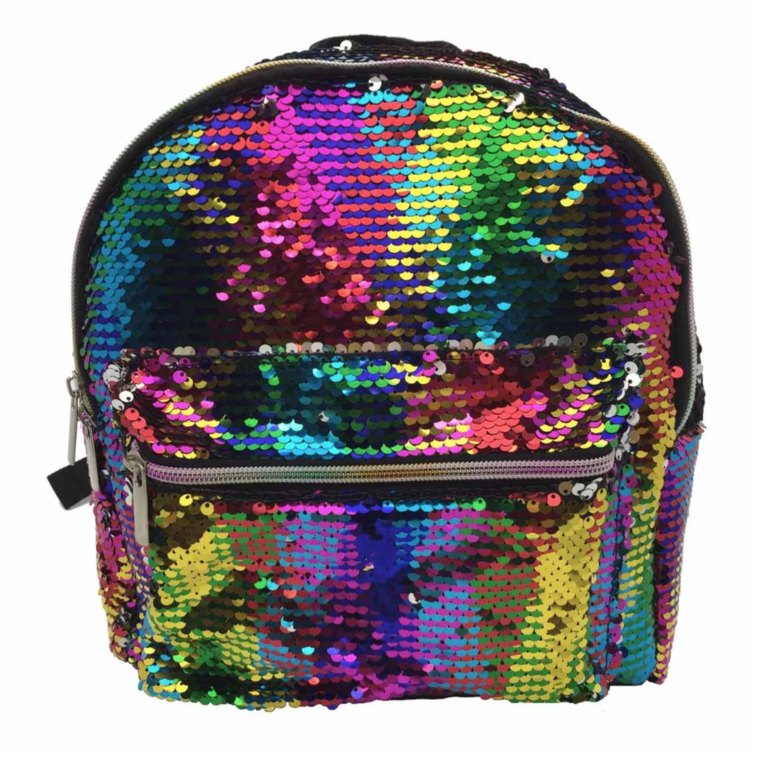 Rainbow Sequin Mini Backpack