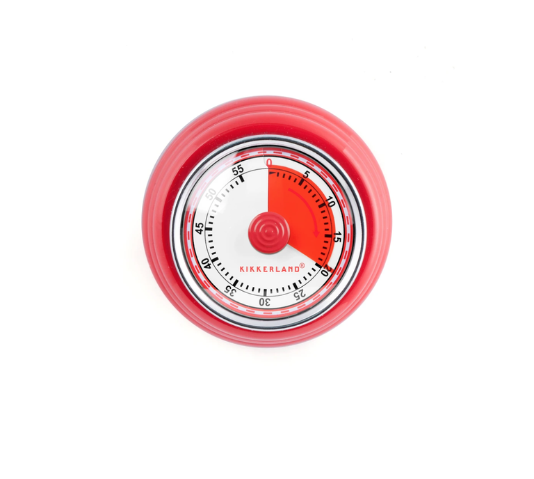 Red Magnetic Kitchen Timer