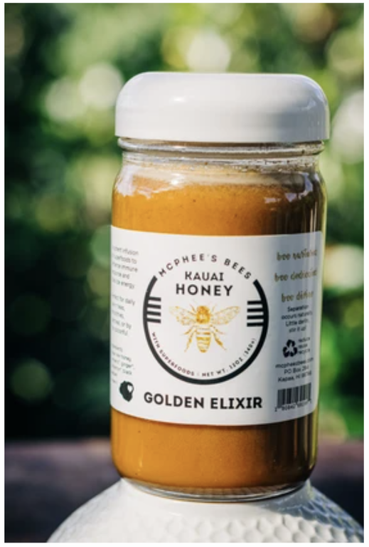 Golden Elixir Raw Honey