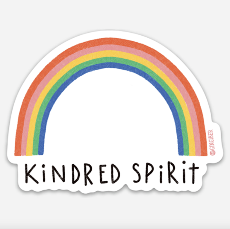 Gingiber Kindred Spirit Sticker