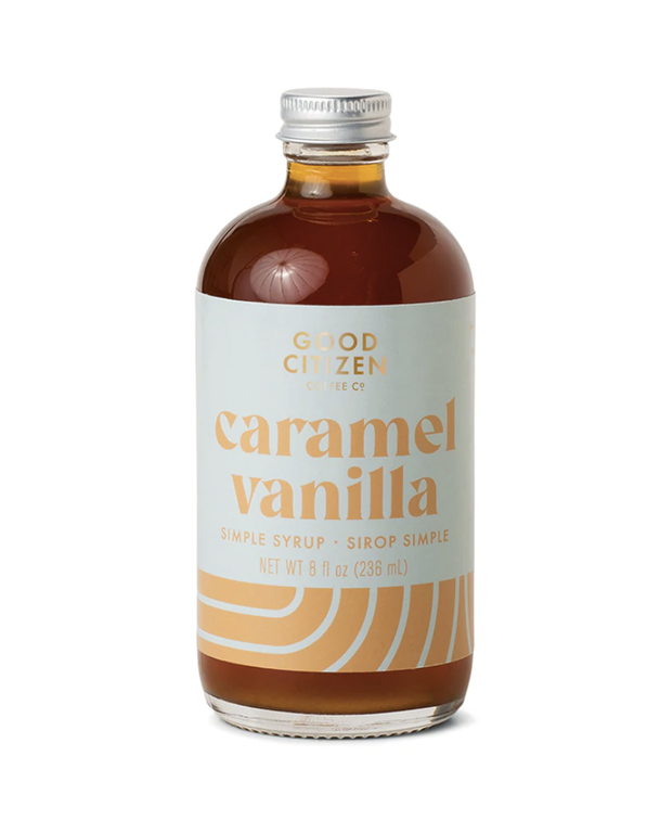 Good Citizen Coffee Co. Caramel Vanilla Simple Syrup, 4oz