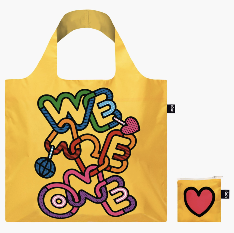 LOQI We Are One Recycled Tote Bag