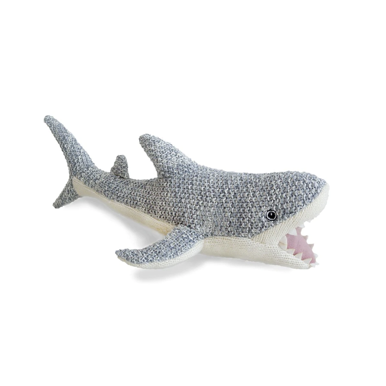 Mon Ami 'Seymour' Shark Knit Plush