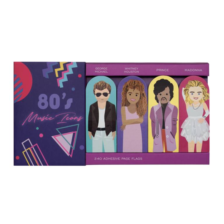 Girl of All Work 80's Music Icons Page Flags