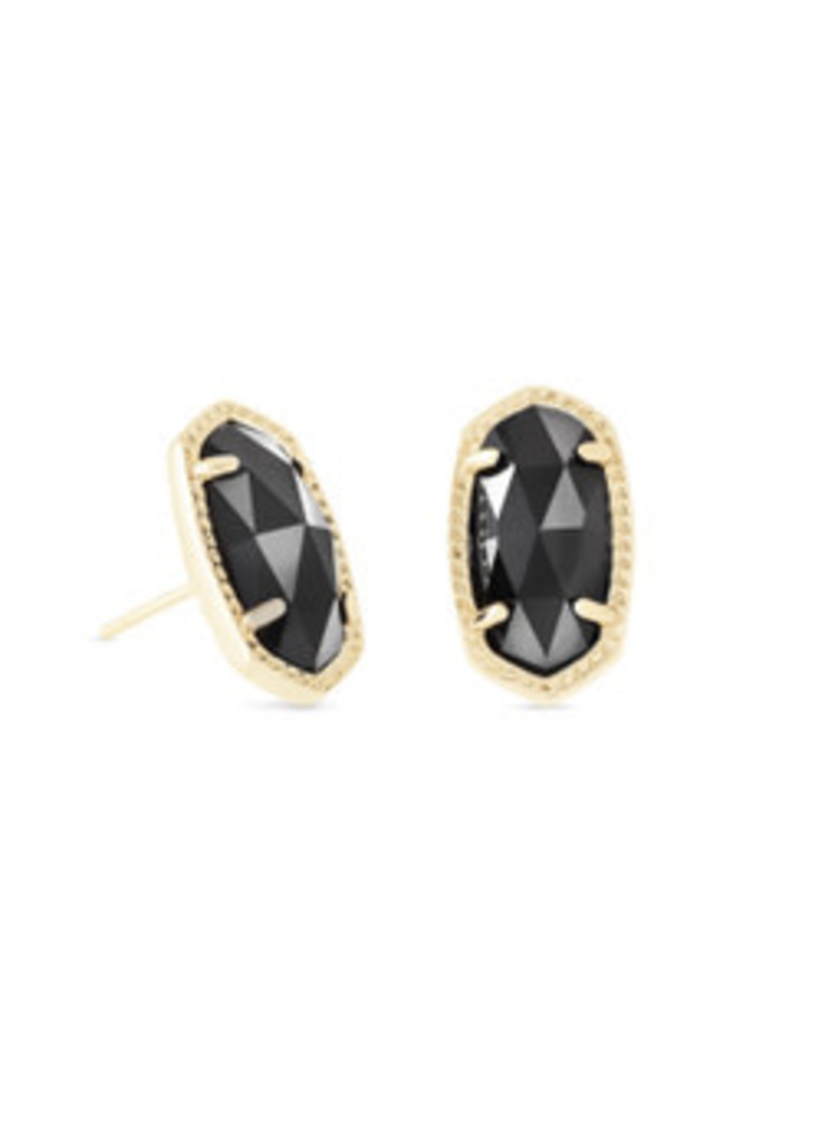 Kendra Scott ELLIE EARRING GOLD BLACK