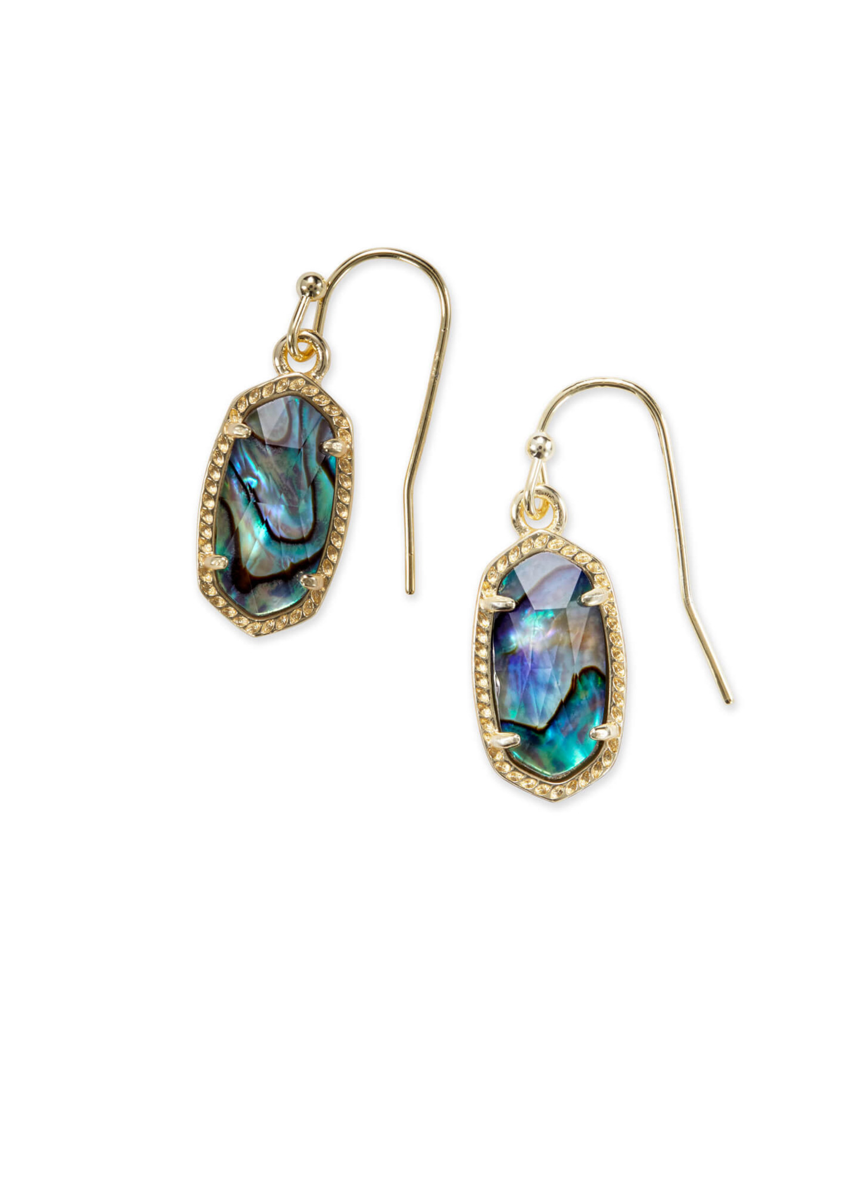 Kendra Scott LEE EARRING GOLD ABALONE SHELL