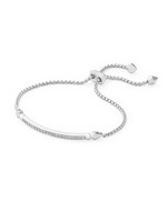 Kendra Scott OTT BRACELET RHODIUM METAL WHITE CZ