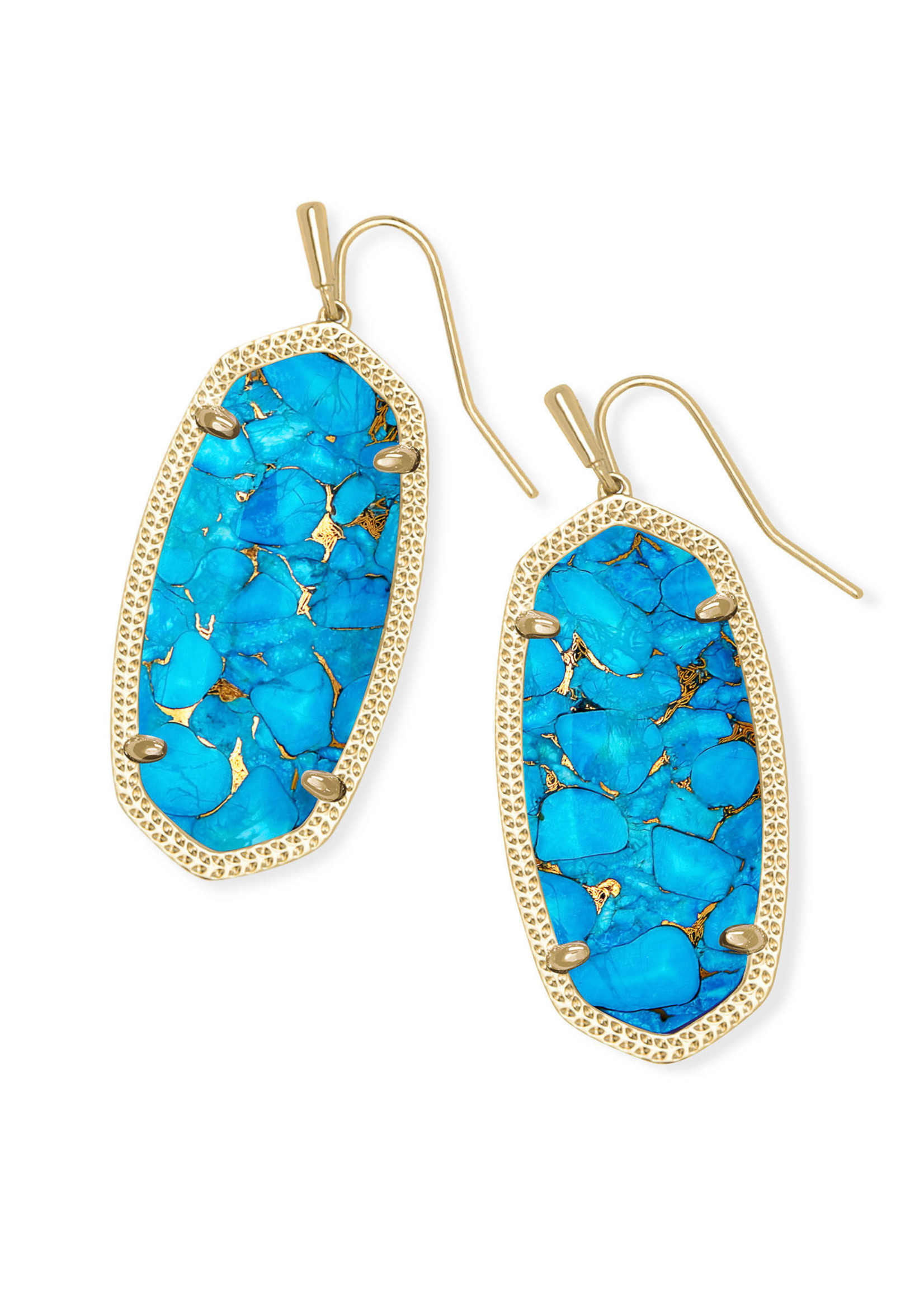 Kendra Scott ELLE EARRING TURQ