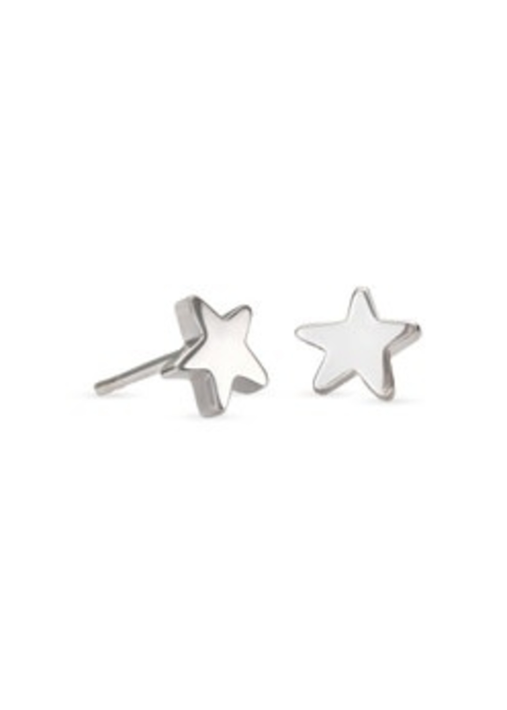 Kendra Scott JAE STAR STUD EARRINGS STERLING SILVER