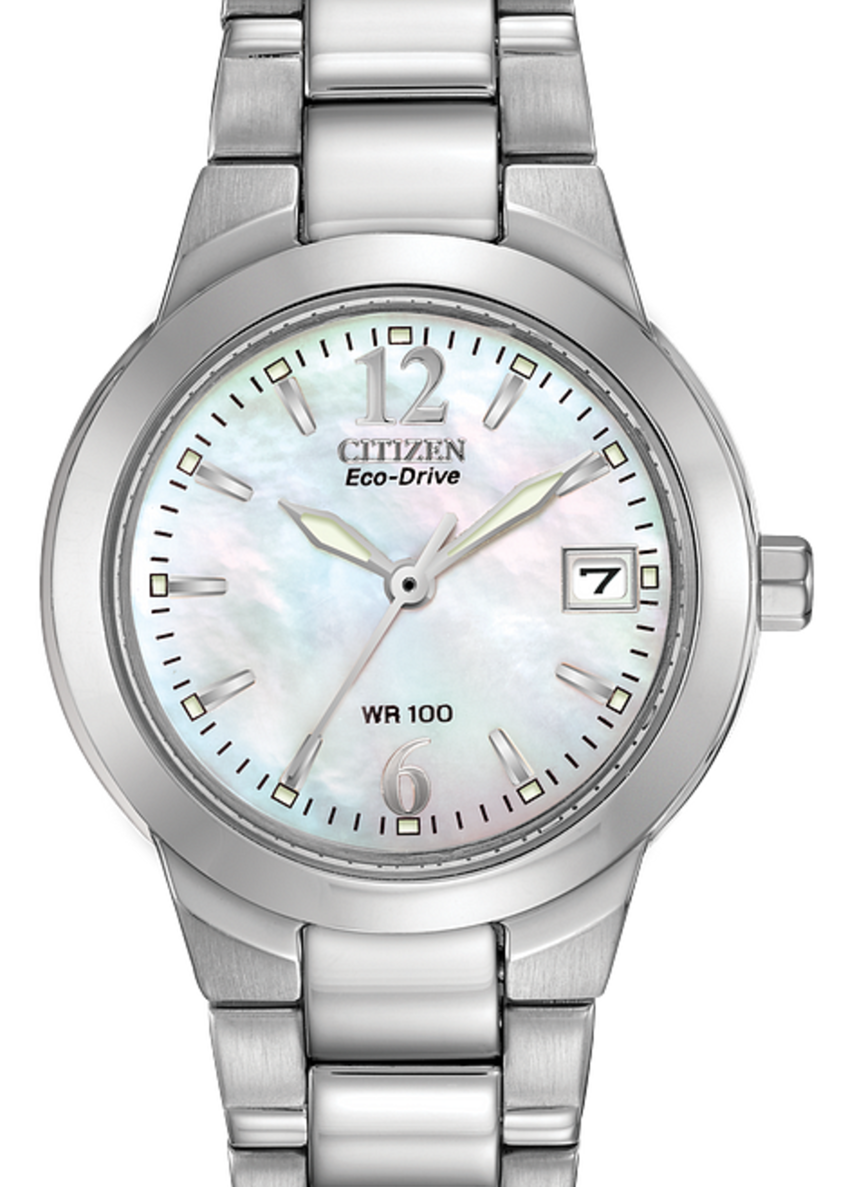 Citizen Ladies Stainless Steel Mother Of Pearl Face Watch