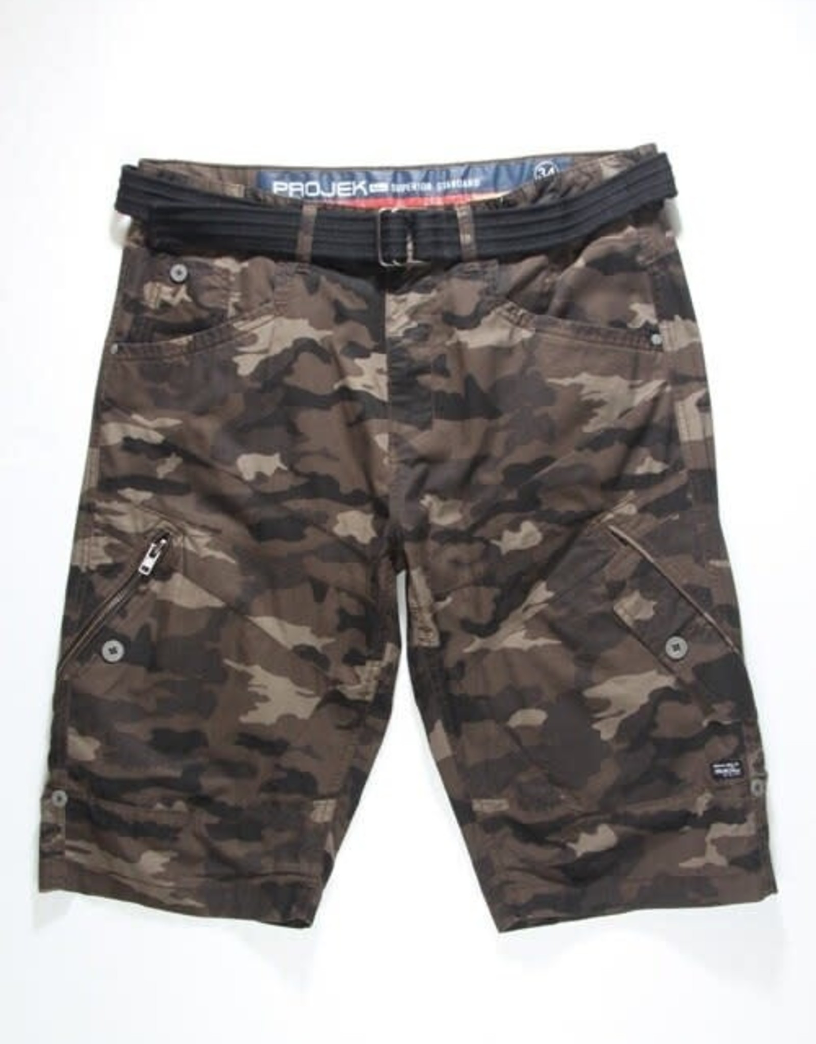 Projek Raw Cargo Shorts With Belt 2 Broke Girls Boutique