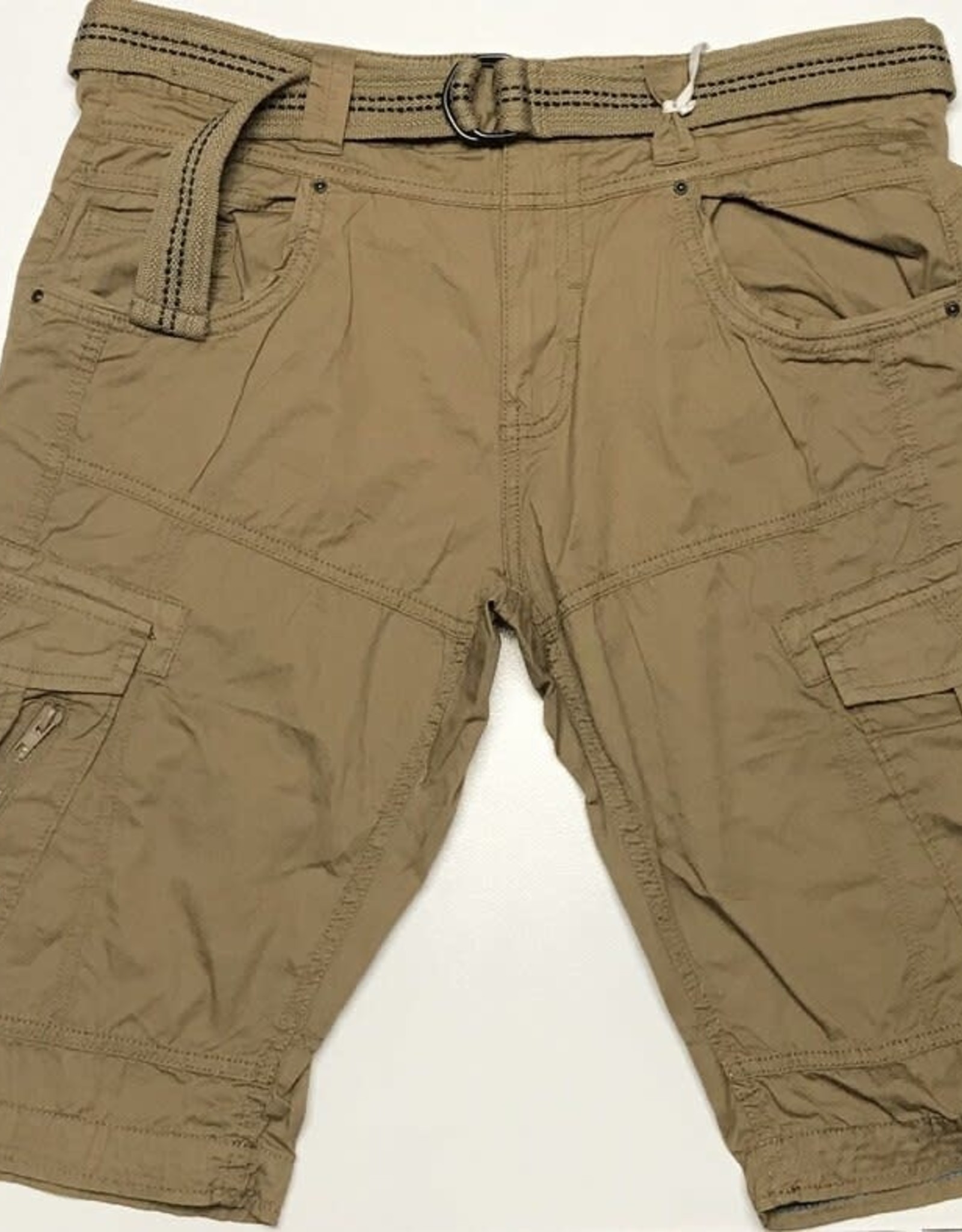 Projek Raw Men's Cargo Shorts With Belt 2 Broke Girls Boutique