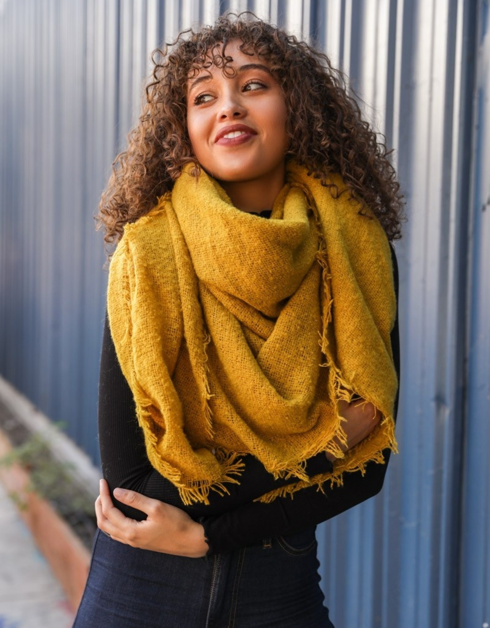 Mohair Blanket Scarf 2 Broke Girls Boutique