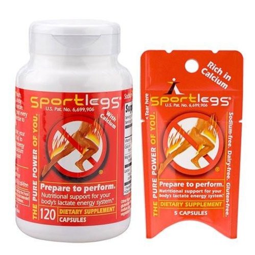 SportLegs Nutritional Supplement Bottle/120 Capsules