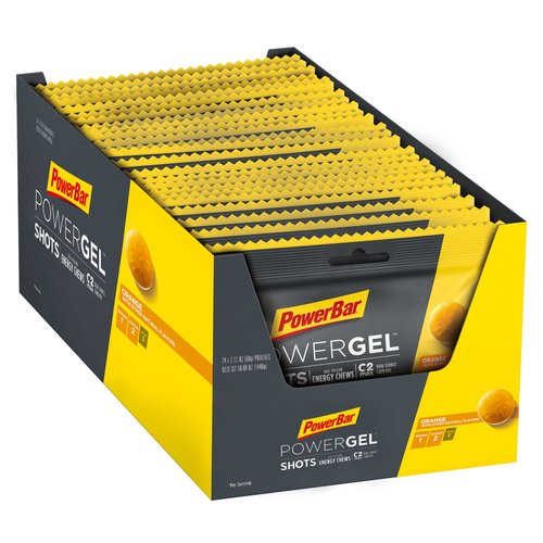 PowerBar PowerGel Shots, Box of 24 Packs