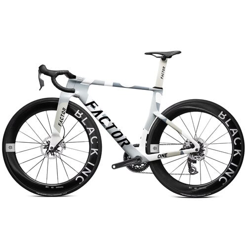 Factor Bikes Factor ONE Disc Red E1 + Power Road Bike Factor Bikes Factor ONE Disc Red E1 + Power Road Bike