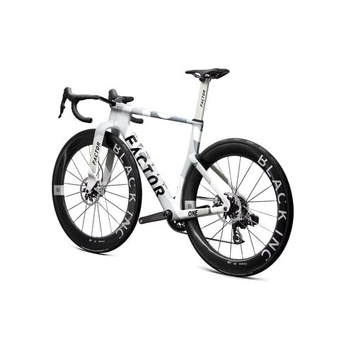 Factor Bikes Factor ONE Disc Red E1 + Power Road Bike Factor Bikes Factor ONE Disc Red E1 + Power Road Bike