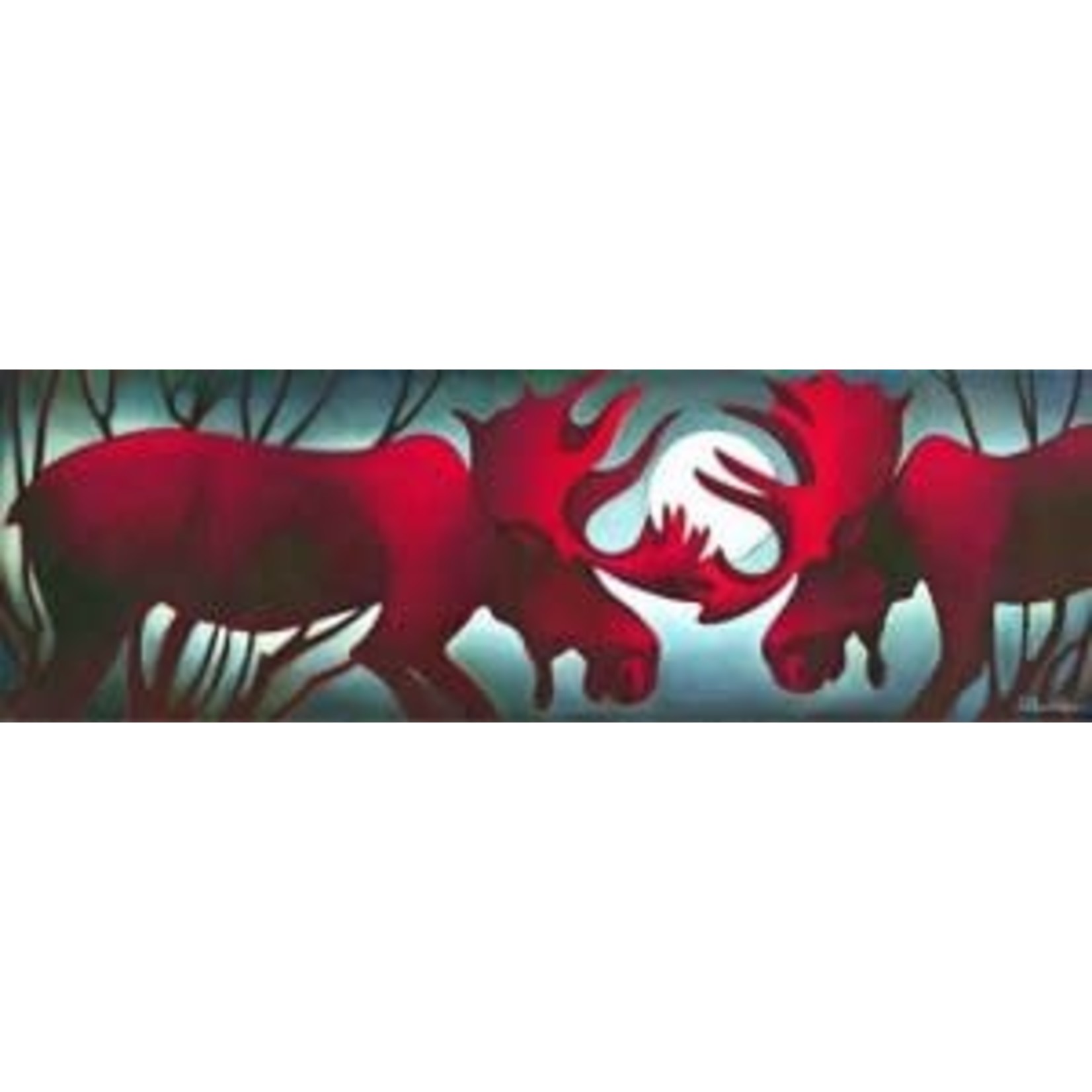 Nathalie Parenteau Moose Challenge (art card) | Nathalie Parenteau