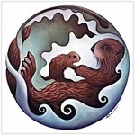 Nathalie Parenteau Sea Otter Mandala