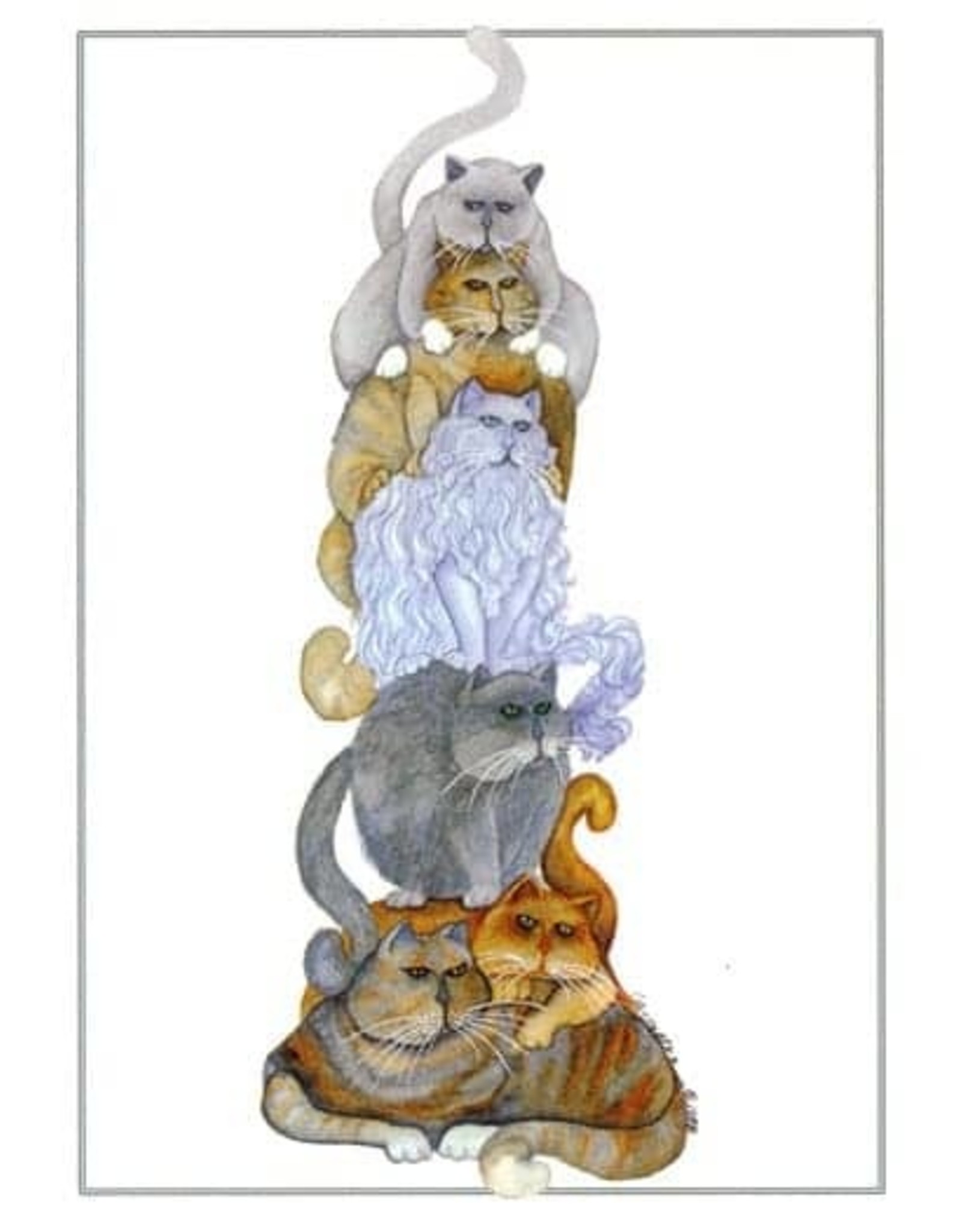 Barbara Lavallee Pole Cats (art card) | Barbara Lavallee