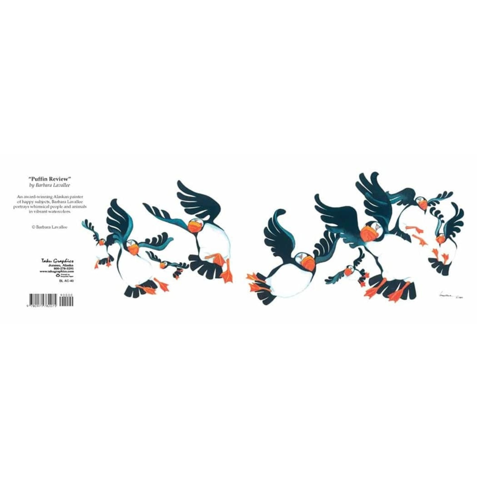 Barbara Lavallee Puffin Review (art card) | Barbara Lavallee