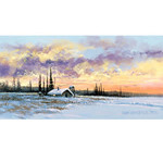 Jon Van Zyle Alaskan Sunset