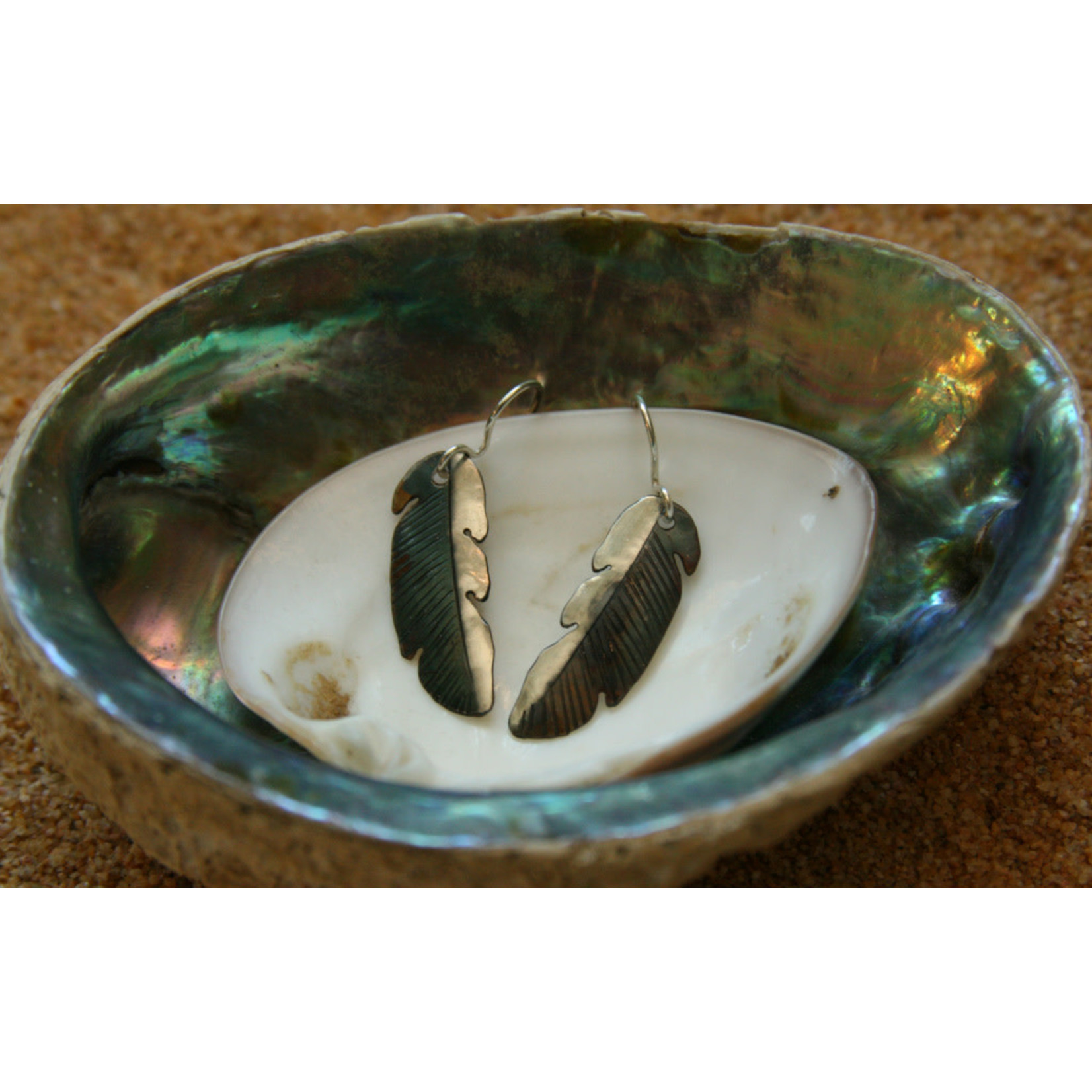 Water's Edge Studio Feather Earrings | Water's Edge Studio