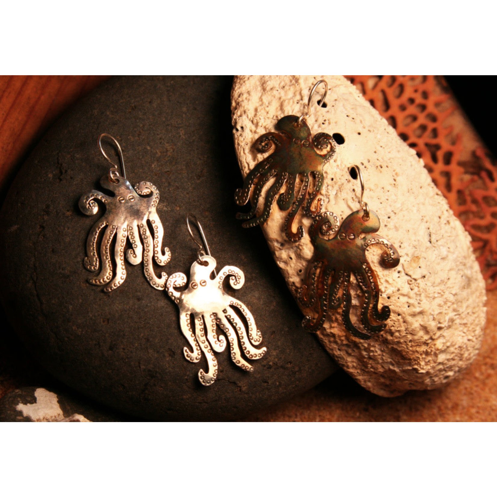 Water's Edge Studio Octopus  Earrings | Water's Edge Studio