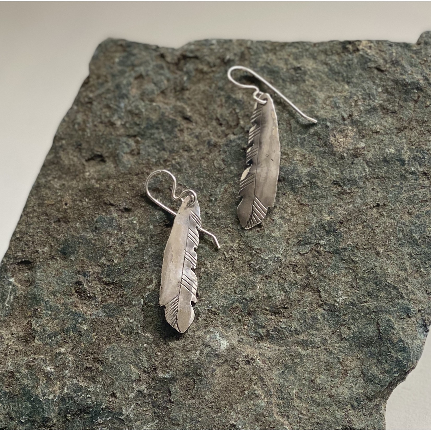 Water's Edge Studio Feather Earrings | Water's Edge Studio
