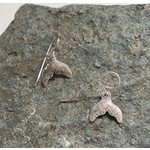 Water's Edge Studio Whale Tail Earrings (Tattooed)