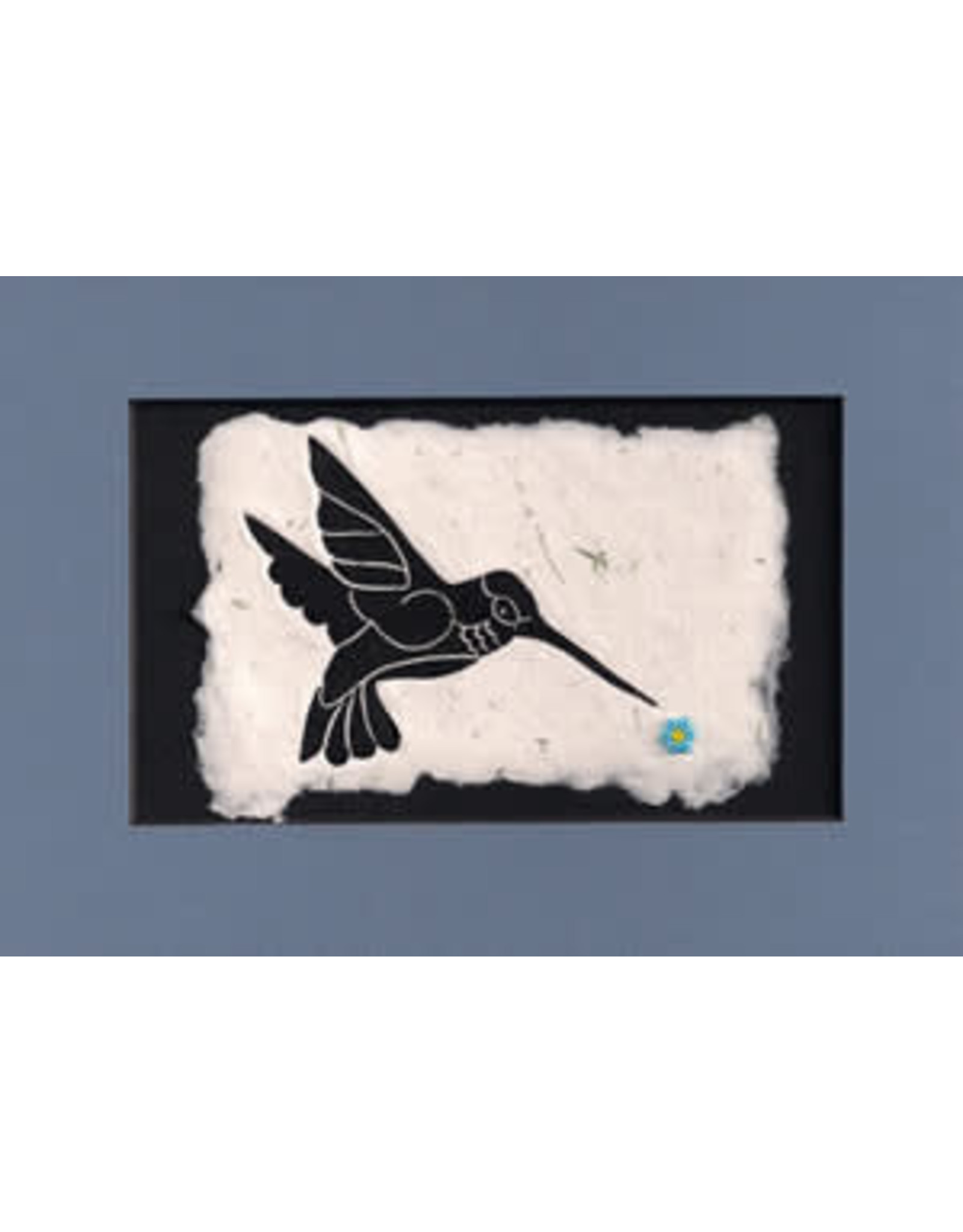 KB's Handmade Creations Hummingbird (framed) | Karen Beason