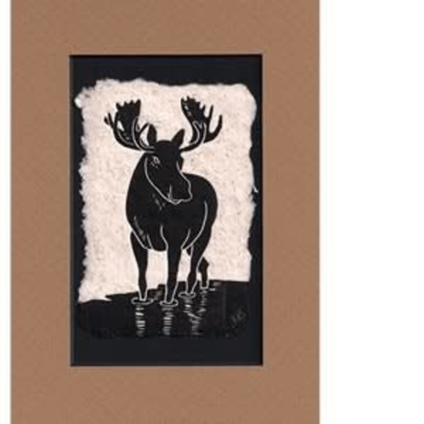 KB's Handmade Creations Moose (framed) | Karen Beason